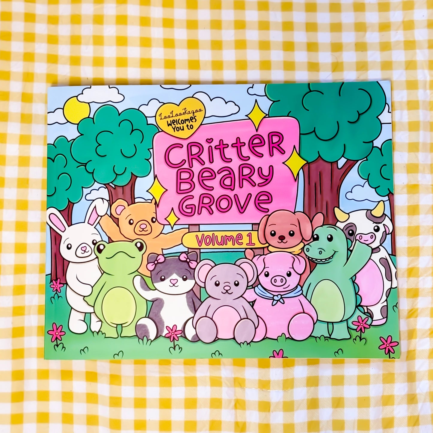 Critter Beary Grove Coloring Book - Volume 1