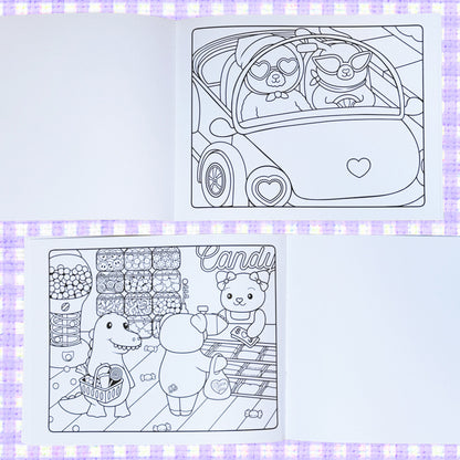 Critter Beary Grove Coloring Book - Volume 1