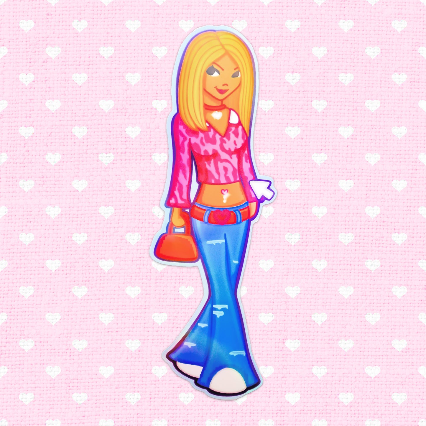 Dollz Inspired 2000s Nostalgia Vinyl Sticker